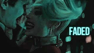 harley quinn and the joker | faded