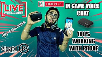 ELGATO Setup with ANDROID | IN GAME VOICE CHAT | PUBG MOBILE | STREAMLABS OBS