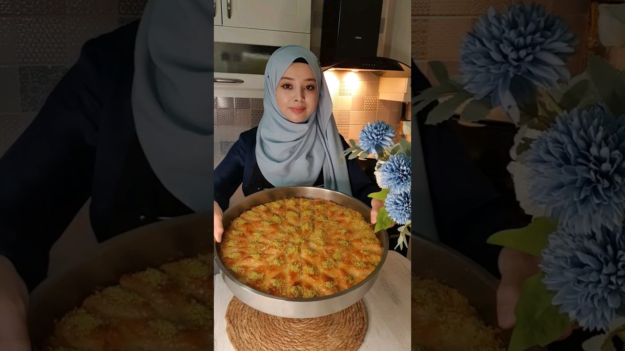 Hazır yufkadan baklava/Турецкая пахлава| Turkish baklava 💙 