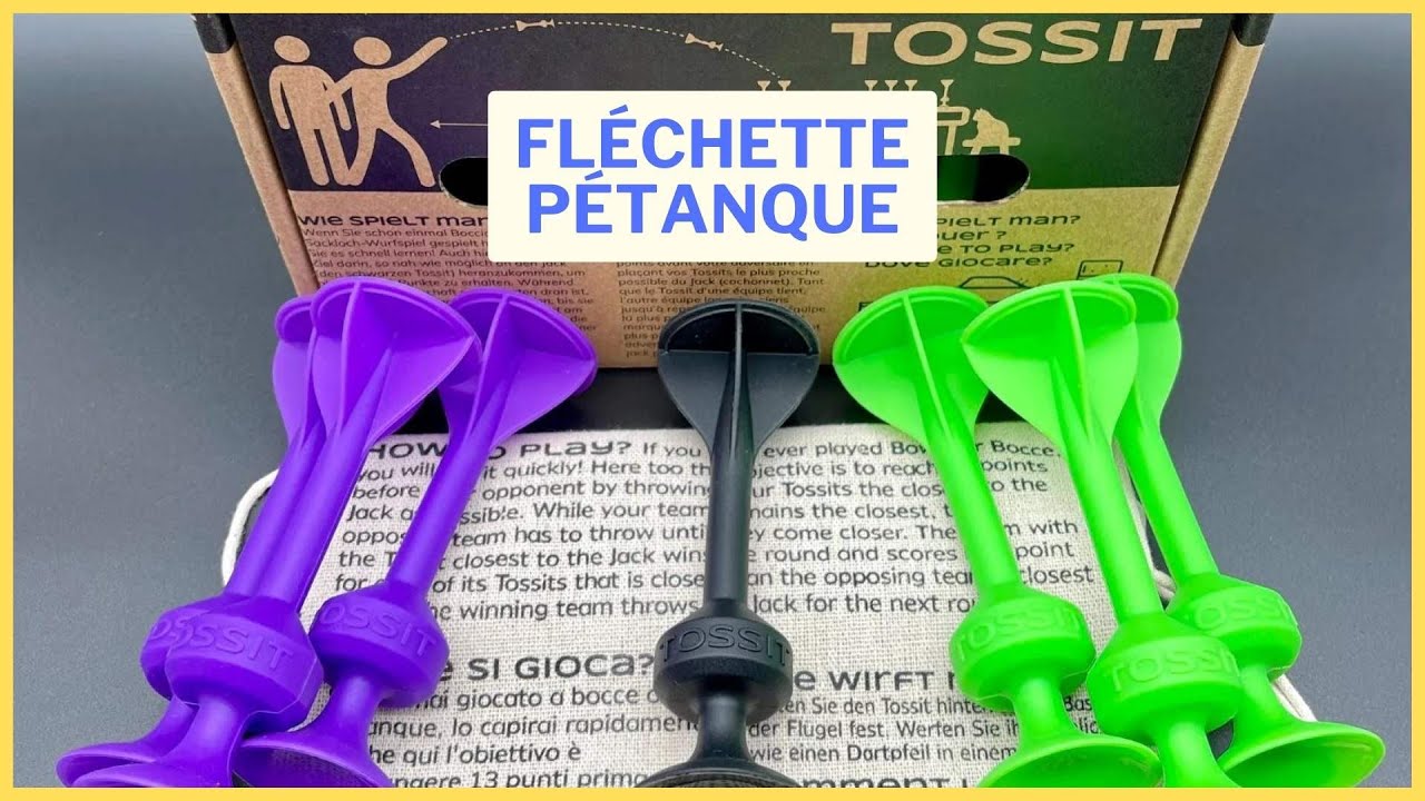 TOSSIT. Just toss it. Silicone darts - petanque rule.