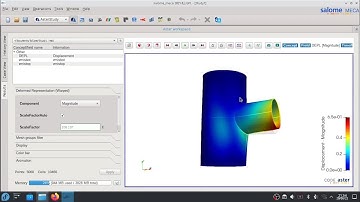 Tubular Connection FEM Static Analysis with Shell Element on Salome Meca - Code Aster