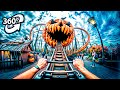 Ride the Scariest 360 VR Halloween Roller Coaster!