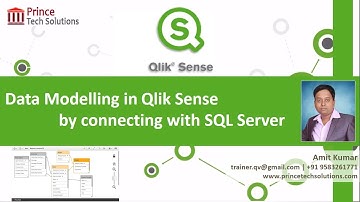 Qlik Sense Training | Data Modeling in Qlik Sense | Connecting with SQL Server for Powerful Insights