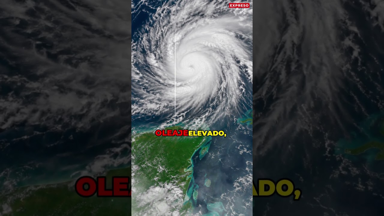 ¡ISAÍAS SE ACERCA A YUCATÁN Y PODRÍA SER HURACÁN ESTA MADRUGADA!