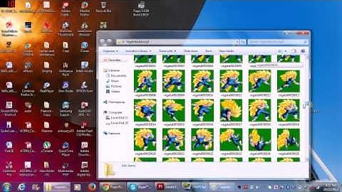 DBZ Sprite Flash Animation Tutorial: Custom Sprites