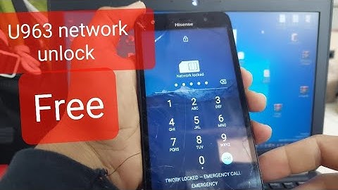 Hisense U963 network  unlock by avenger tool.