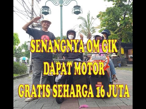 Begini REAKSI Penyandang DIFABEL Solo Mendapat Motor GRATIS Seharga 16 Juta (Hari Difabel 3/12/2021)