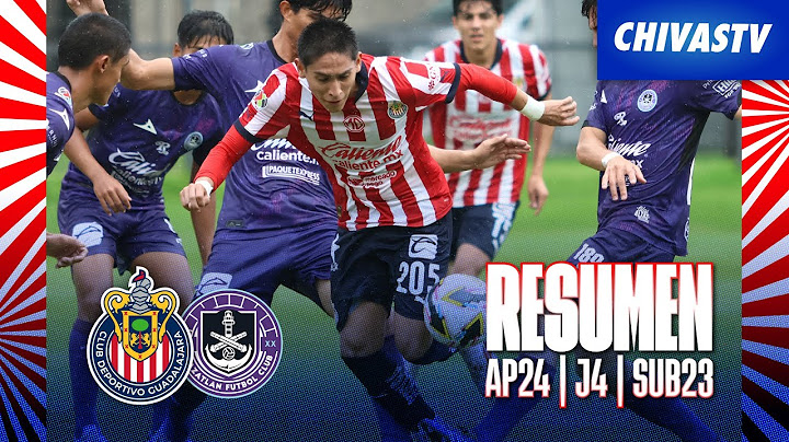RESUMEN: Chivas Sub 23 vs Mazatlán | Jornada 4 Apertura 2024