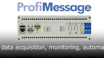 ProfiMessage - Modular data acquisition and automation