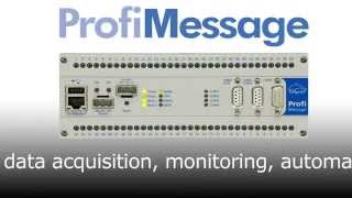 ProfiMessage - Modular data acquisition and automation