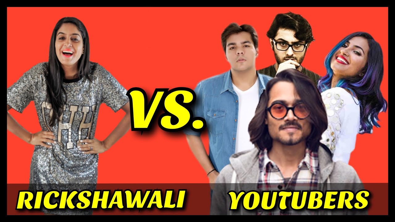 ⁣Rickshawali VS Youtubers | Feat BB Ki Vines, Vidya Vox, Ashish Chanchlani Carry Minati Harsh Beniwal