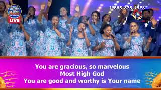 Pastor Chris: Moment Of Worship at the Healing Streams Live Healing Service