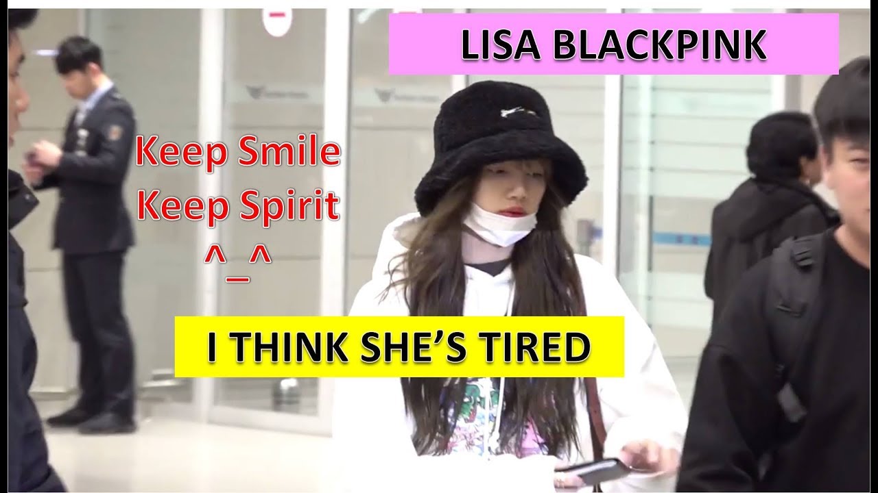 [BLACKPINK] LISA AT INCHEON AIRPORT ARRIVAL 2020.1.10 [ blinkuebox ]