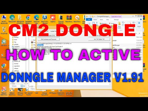 How To Active | Cm2 Dongle | Infinity Donngle Manager V1.91 | Tutorial