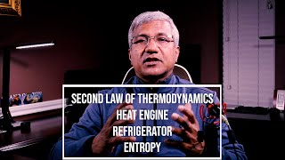 The second law of Thermodynamics, Heat Engines, Refrigerators and Entropy - with Problem Solutions