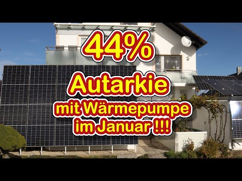 PV and Heat Pump in January #diy #heatpump #photovoltaics