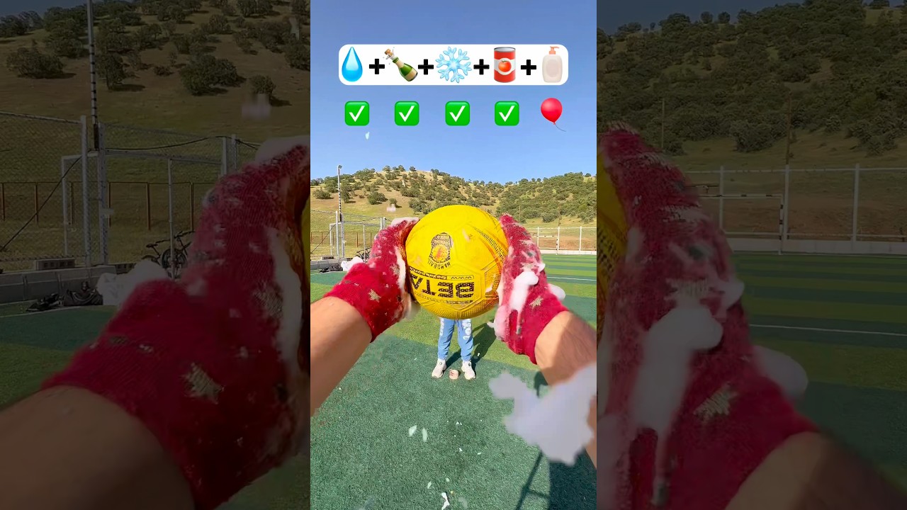 THRILLING GOALKEEPER CHALLENGE 😱ASMR CATCHING THE BALL AND BALLOON 🏀🎈