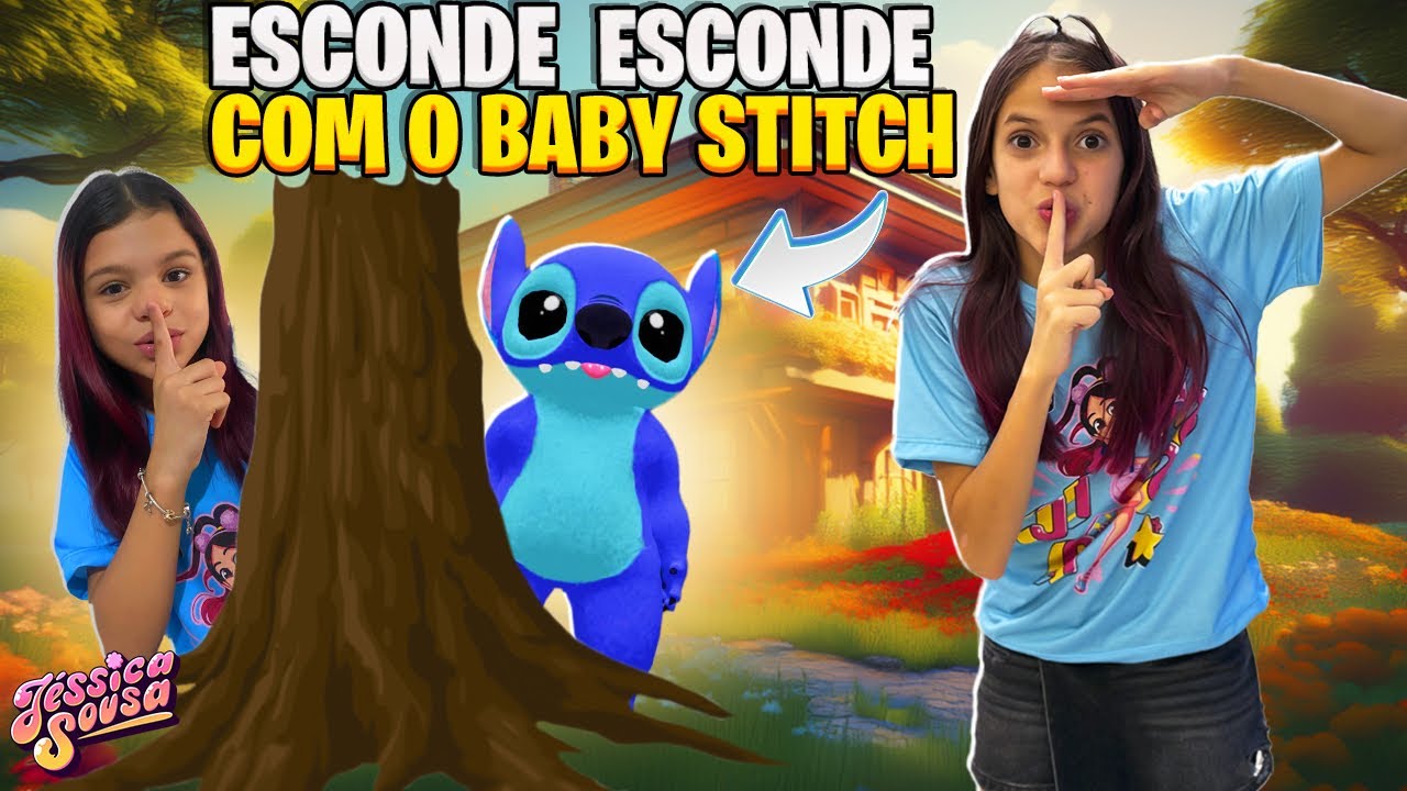 ESCONDE ESCONDE AO EXTREMO NO ROBLOX*O BABY STITCH APARECEU (JESSICA SOUSA GAMES)