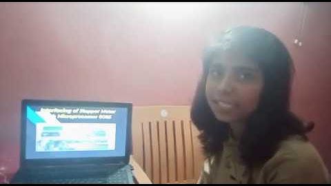 Stepper motor control using 8085