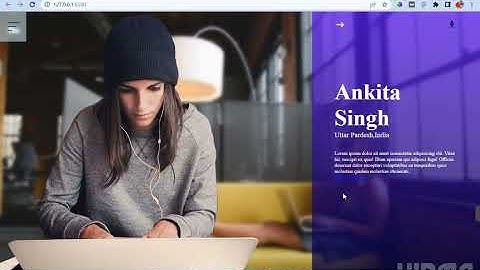 landing page with video background | How To Make A Website Using HTML CSS And JavaScript....