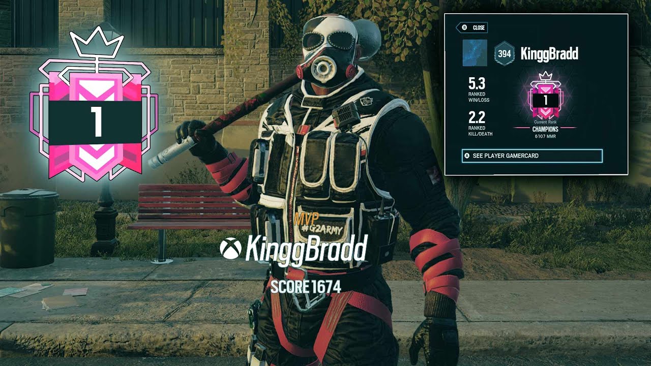 HOW THE 1 XBOX CHAMP PLAYS RANKED RAINBOW SIX SIEGE BEST