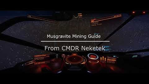 Musgravite mining guide