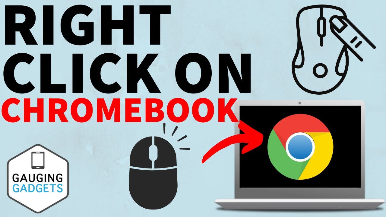 How to Right Click on Chromebook - EASY 