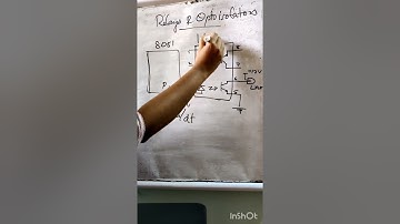 #8051 interfacing with optoisolator #circuit and assembly code #microcontroller #ktu