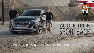 Audi E-Tron Sportback - How the original should have been