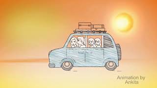 Life on wheel Ankita Nandi I Creative Minds at Work | Arena Animation Garia Student Showcase