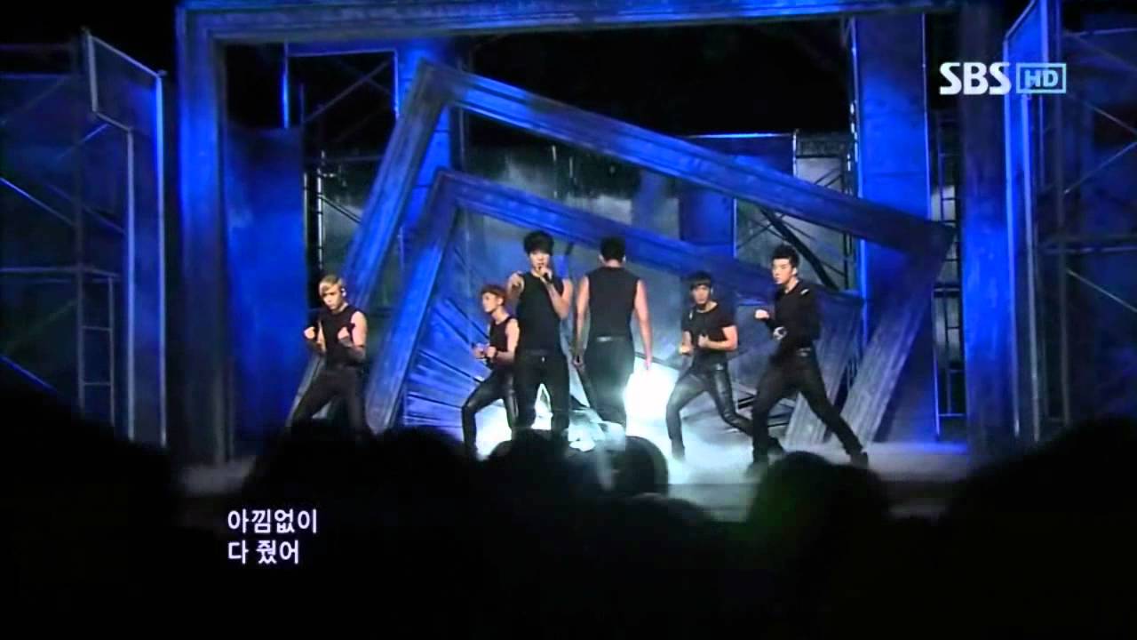 2PM - Don't stop can't stop + Without U @ SBS Inkigayo 인기가요 100502