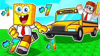 Every Second +1 SPEED to Escape Roblox School...