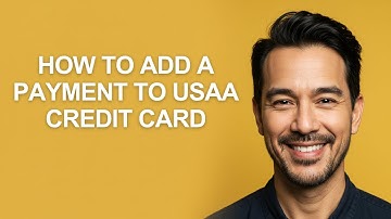 How to Add a Payment to Usaa Credit Card - KevinHowTo
