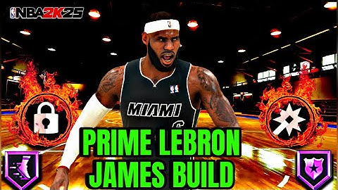 This Prime LeBron James Build will DESTROY NBA2K25 Current Gen!