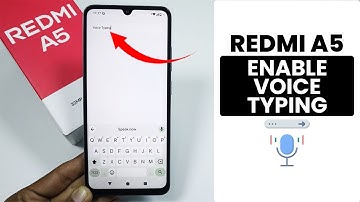 How to Enable Voice Typing in Redmi A5 - Voice Typing Settings