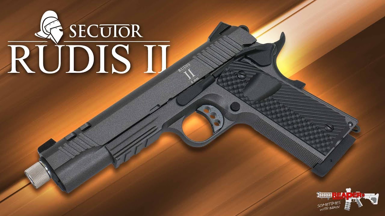 [Review] Secutor Rudis II GBB (M1911 CO2 Blowback by. KJW) 6mm Airsoft ...