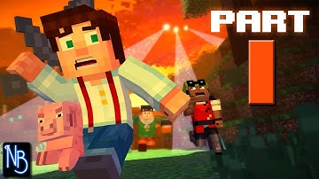 Minecraft Story Mode (Episode 4) Walkthrough Part 1 No Commentary