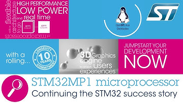 STM32MP1 microprocessor: continuing the STM32 success story !