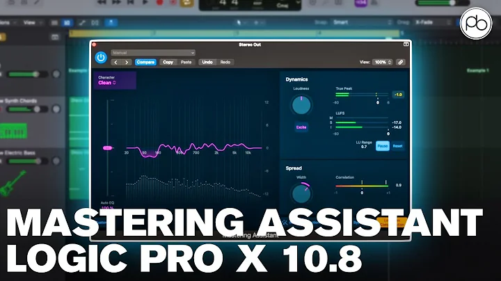 How to Use Mastering Assistant in Logic Pro X 10.8