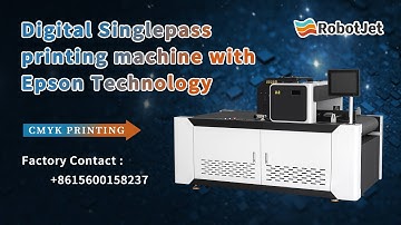 Singlepass digital printer uses Epson A3 print head for color printing of corrugated cardboard 1