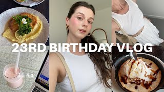 FEW DAYS VLOG: my 23rd birthday, spend the morning with me, new fav smoothie recipe, & dinners!