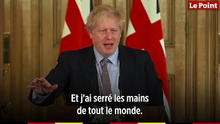 Coronavirus : les (trop) nombreuses poignées de mains de Boris Johnson