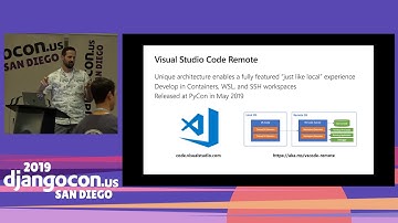 DjangoCon 2019 - Creating a containerized Django + React + PostgreSQL... by  Dan Taylor