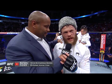 UFC 265 Рафаэль Физиев - Слова после боя