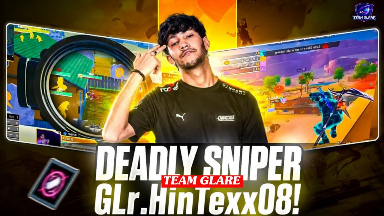 FFM TOURNAMENT SNIPER CLIPS | FREE FIRE MAX | TEAM GLARE GLr.HinTexx08 ...