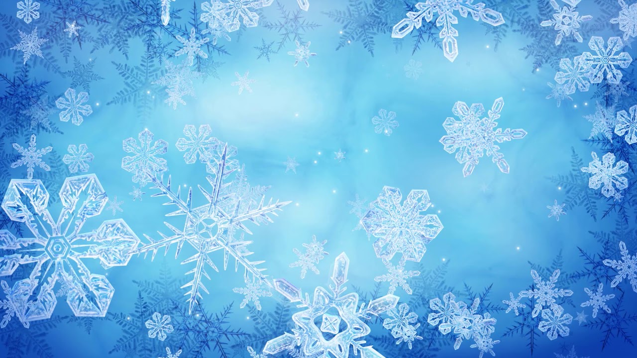 Blue shading, snow falling,photography&stage background - YouTube