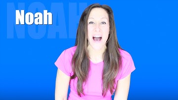 Learn to Spell NOAH Toddler Song | Learn to Talk with Patty Shukla