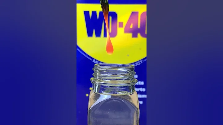 WD-40 Prince Rupert’s Drop