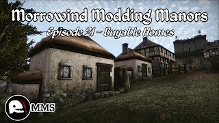Morrowind Modding Manors - Episode 21 Buyable Player Homes