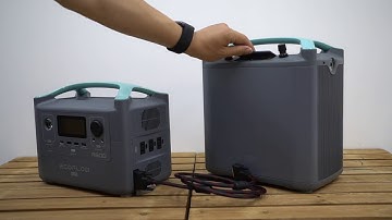 EcoFlow R600: Connect R600 PRO with EF-1500&PRO Kit